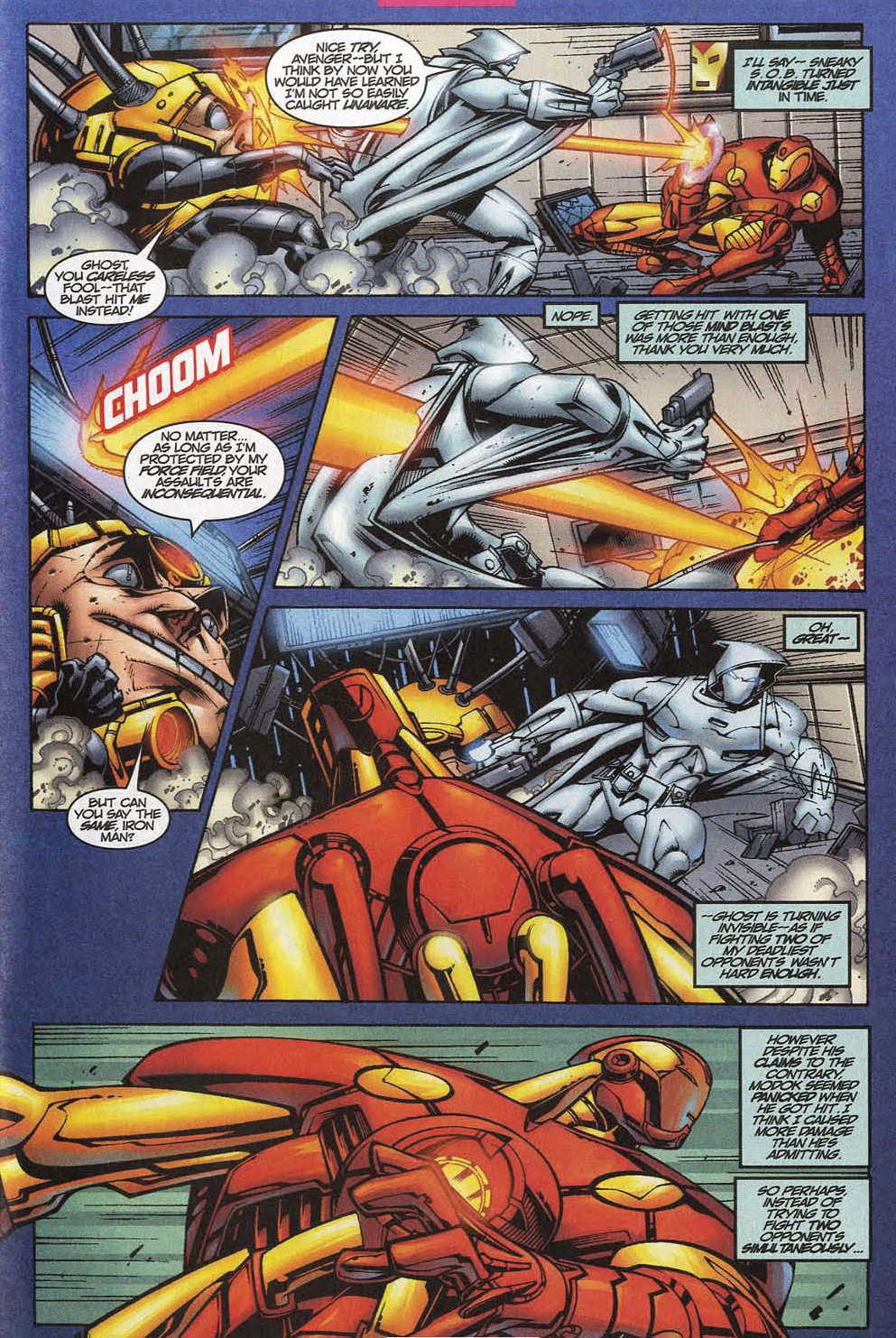 Read online Iron Man (1998) comic -  Issue #45 - 5