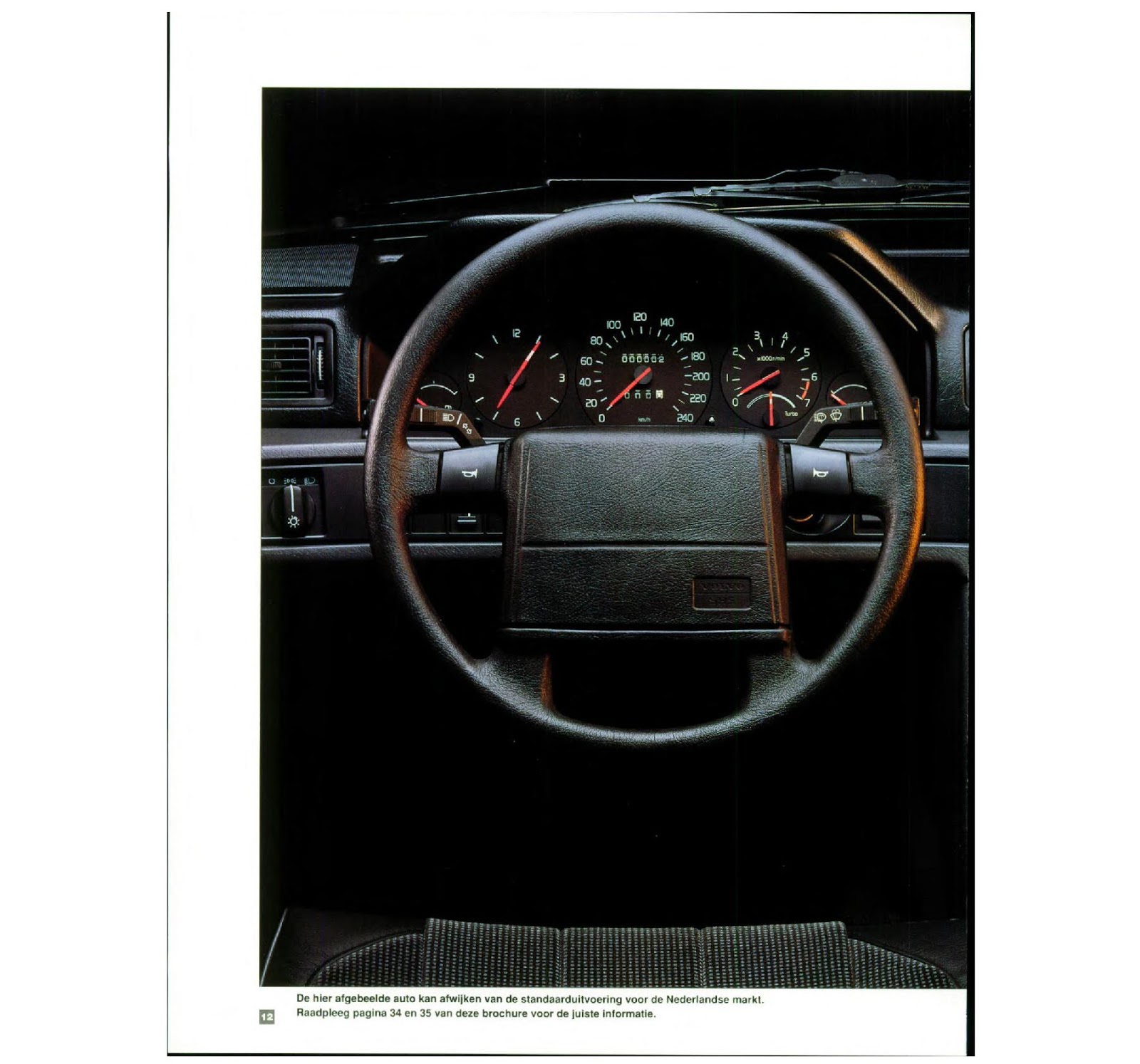 My World Of Volvo Volvo 940 Brochure Nl