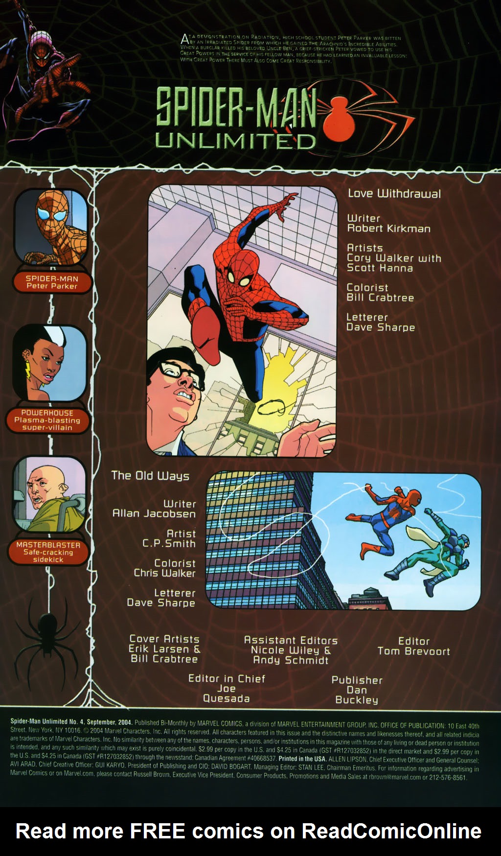 Read online Spider-Man Unlimited (2004) comic -  Issue #4 - 2