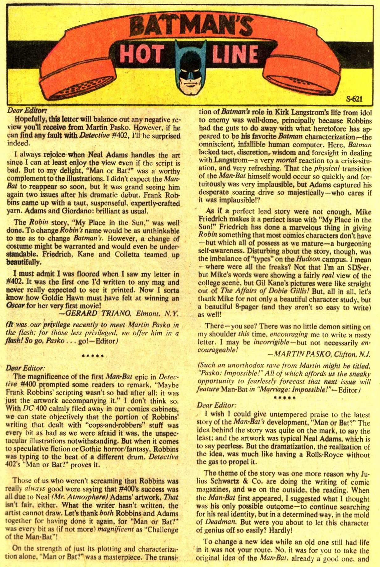 Read online Detective Comics (1937) comic -  Issue #406 - 20