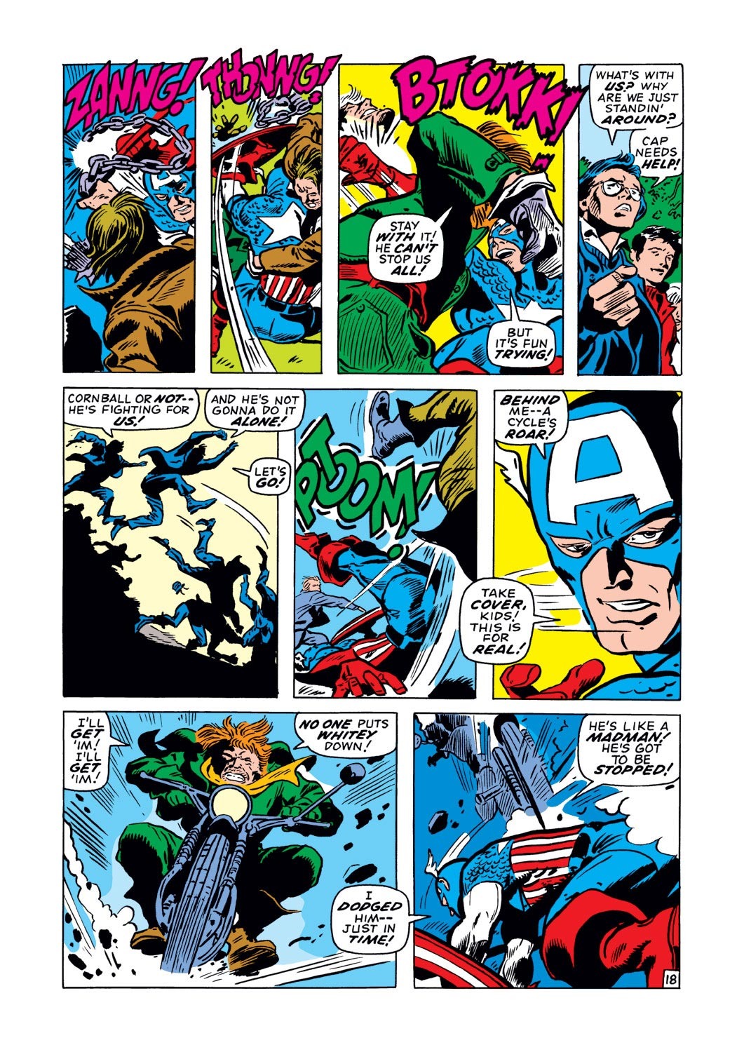 Captain America (1968) Issue #128 #42 - English 18