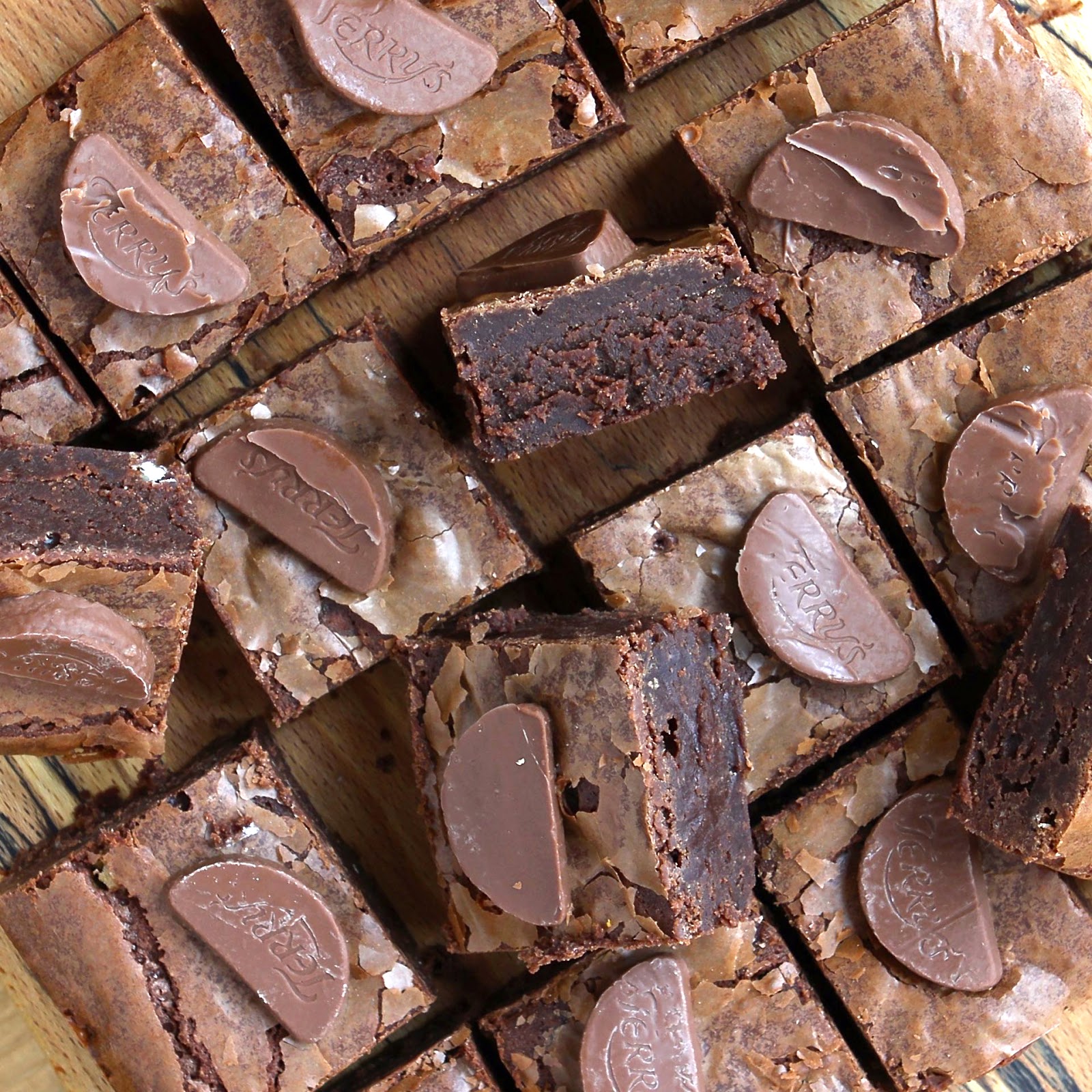 Gluten Free Alchemist Gluten Free Chocolate Orange Brownies Dark and