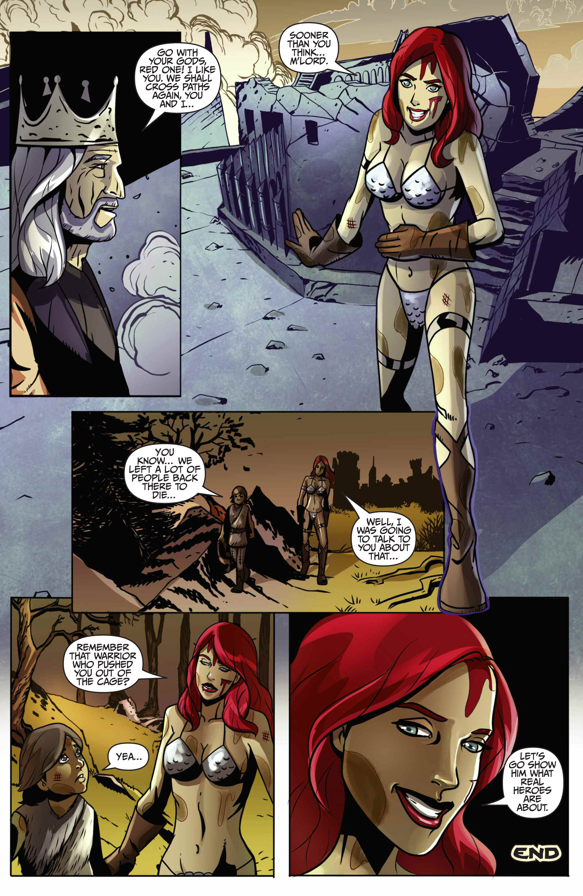 Read online Red Sonja (2013) comic -  Issue #100 - 29