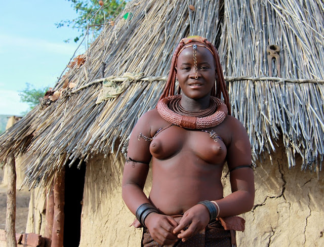 The Himba: Namibia's iconic blood-red women.