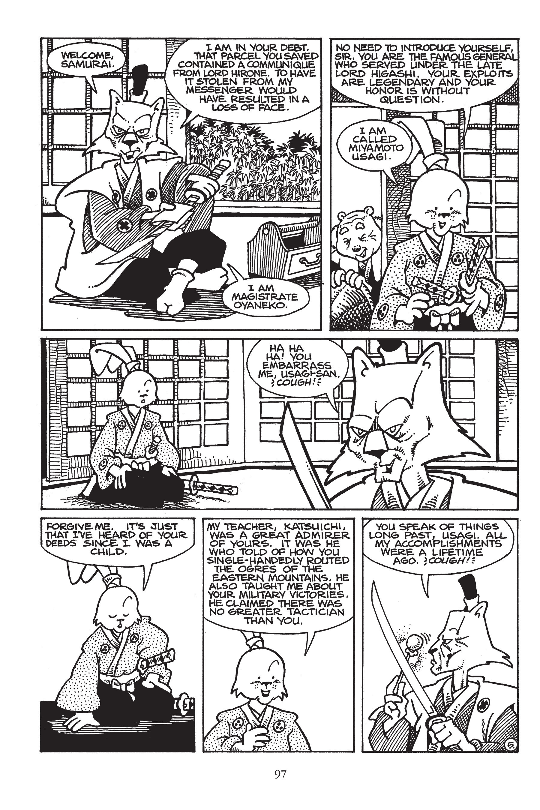 Read online Usagi Yojimbo (1987) comic -  Issue # _TPB 5 - 95