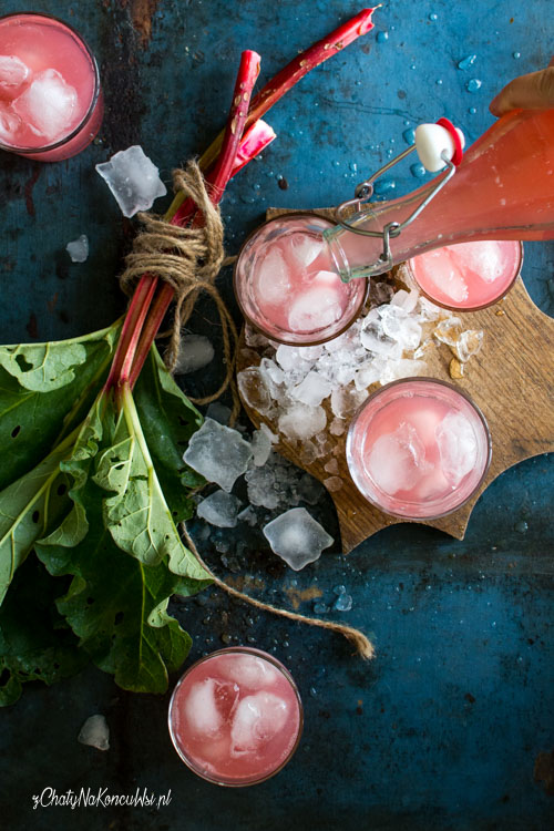 kompot z rabarbaru jak zrobic kompot z rabarbaru