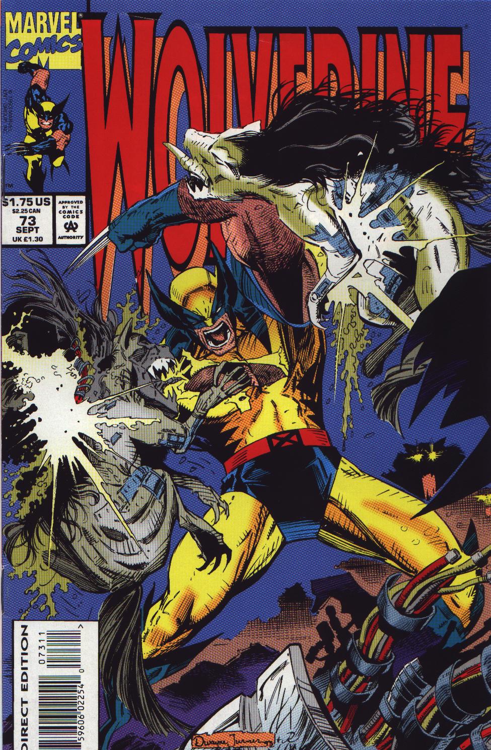 Read online Wolverine (1988) comic -  Issue #73 - 1