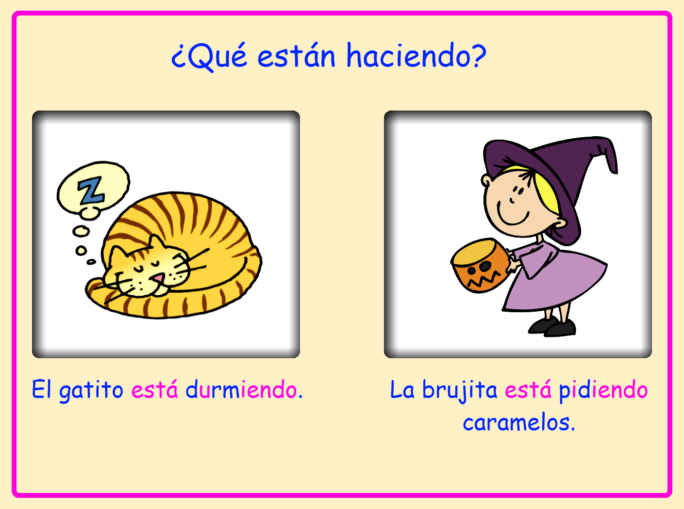 Me encanta escribir en español ¿Qué están haciendo?