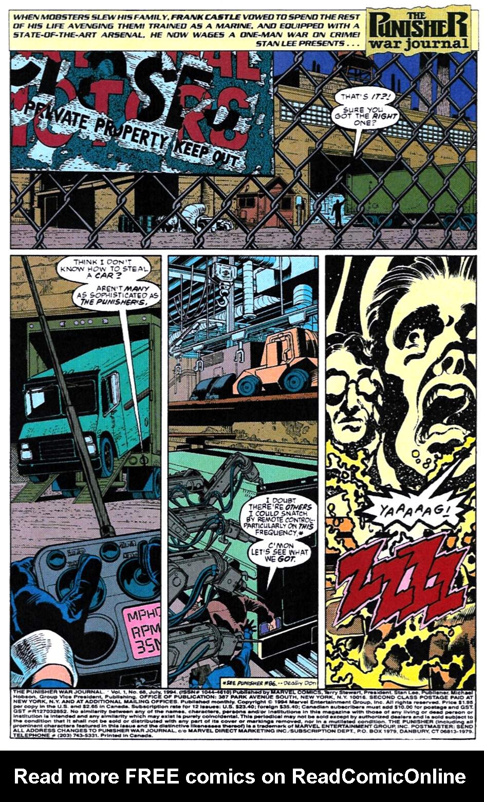 Read online The Punisher War Journal comic -  Issue #68 - 2
