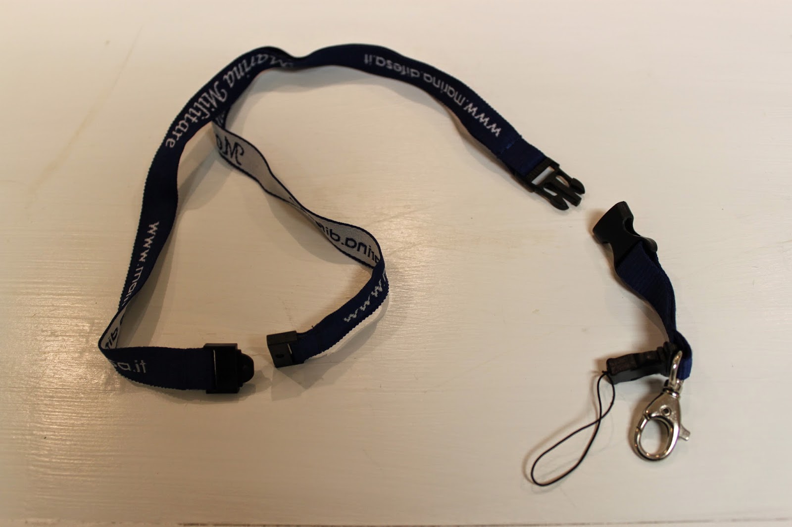 The Running Thimble How to Make a Pretty Lanyard (Using a Boring One