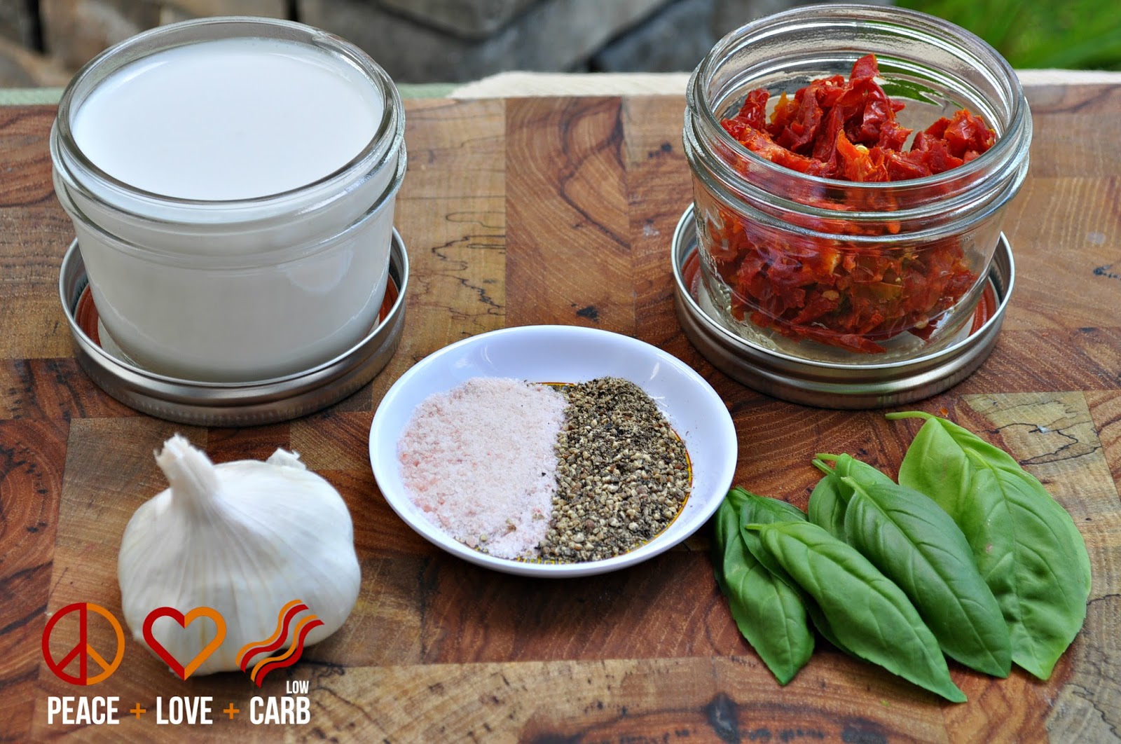 Sundried Tomato Cream Sauce Peace Love and Low Carb