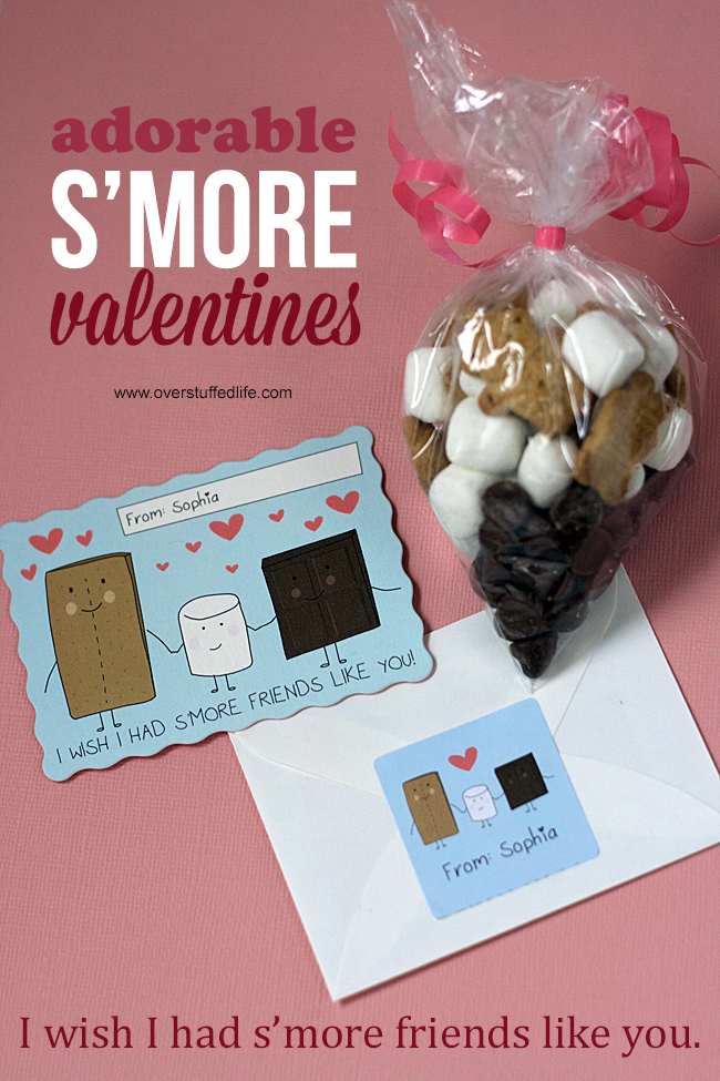 &lsquo;I Wish I Had S&rsquo;more Friends Like You&rsquo; Valentine Idea - Overstuffed