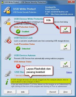 USB Write Protect agar flashdisk kebal terhadap virus