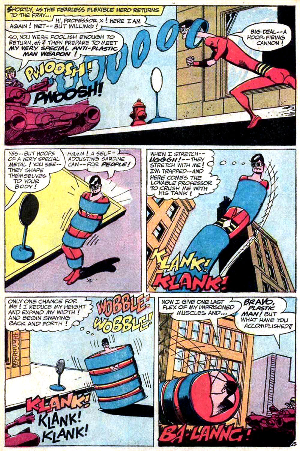 Read online Plastic Man (1966) comic -  Issue #1 - 24