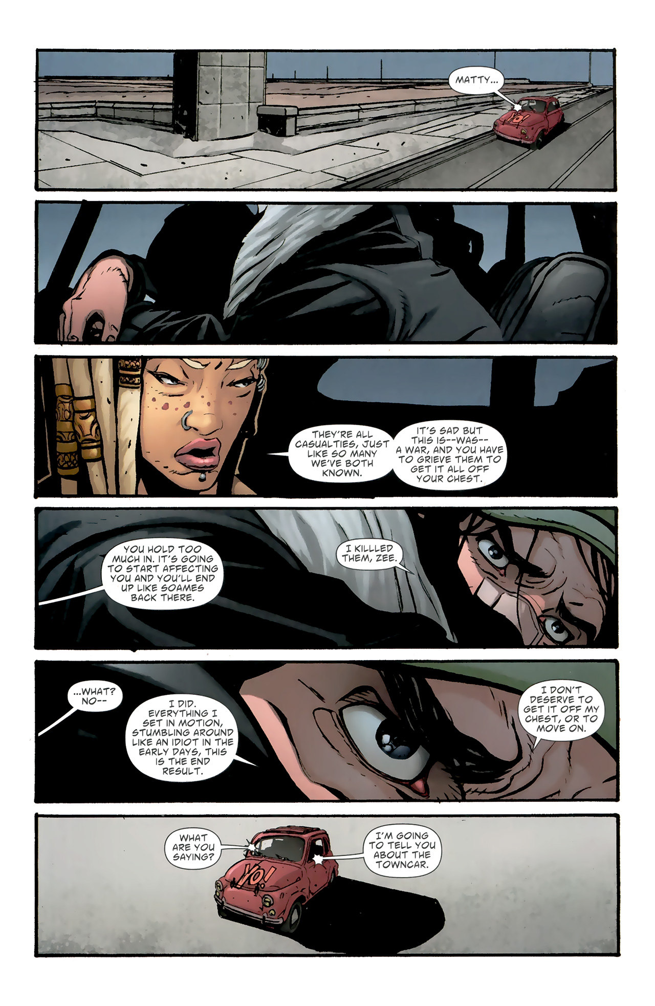 Read online DMZ (2006) comic -  Issue #69 - 19