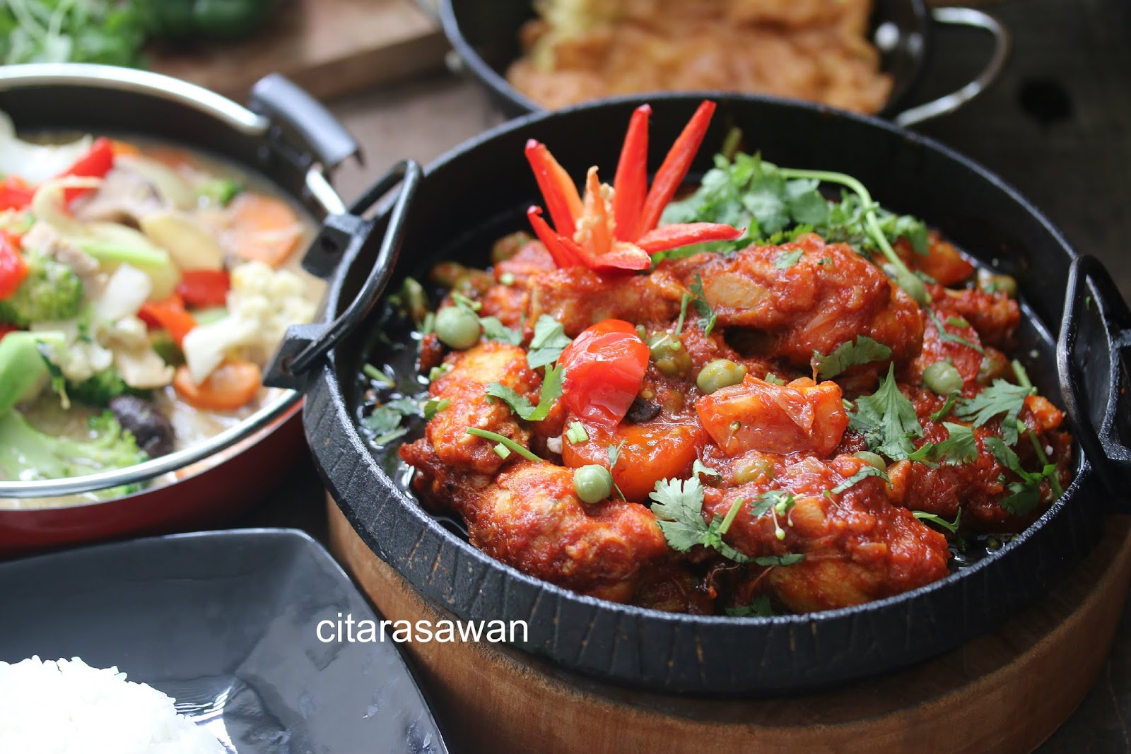 Resepi Ayam Masak Merah Kelantan