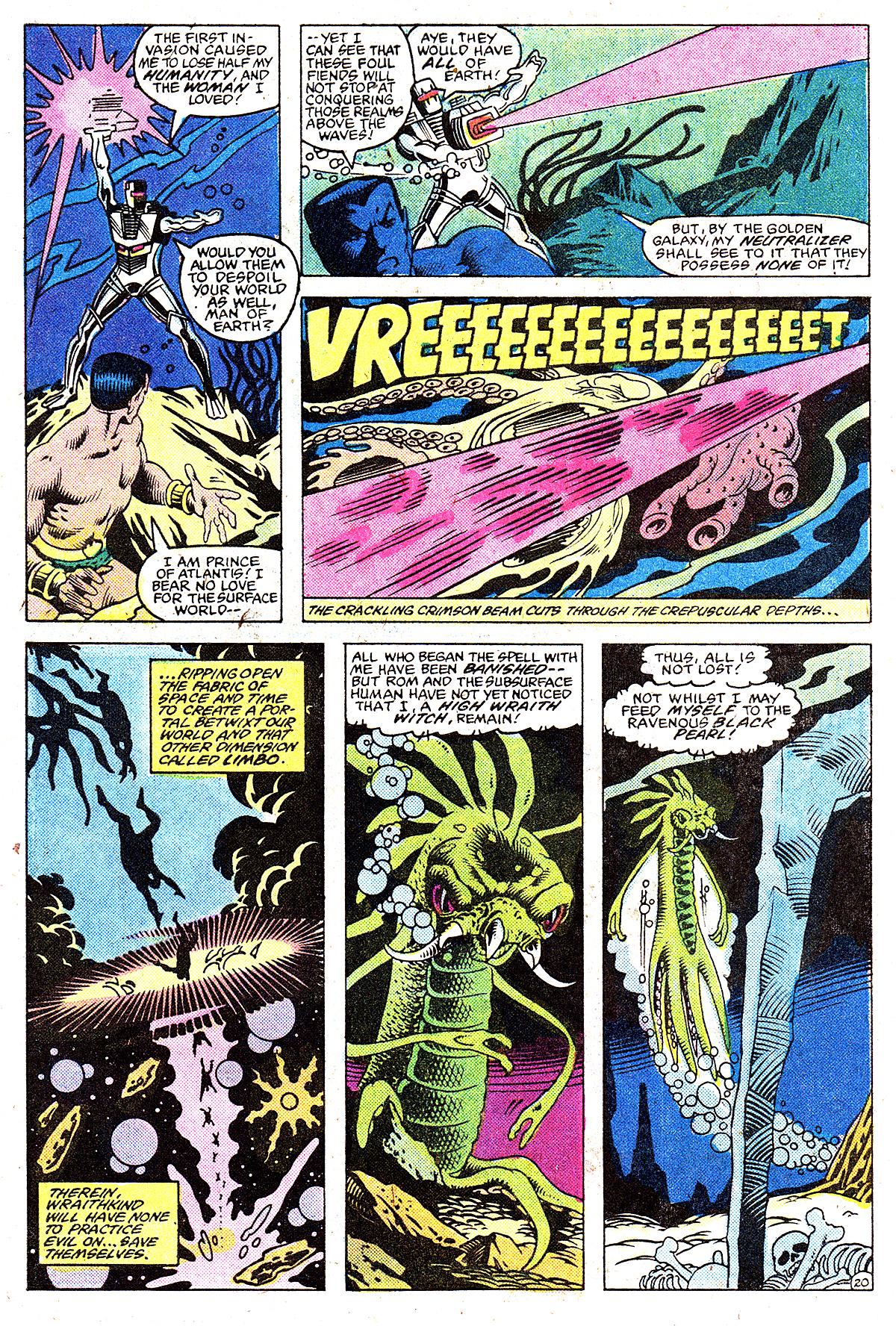 Read online ROM (1979) comic -  Issue #34 - 21
