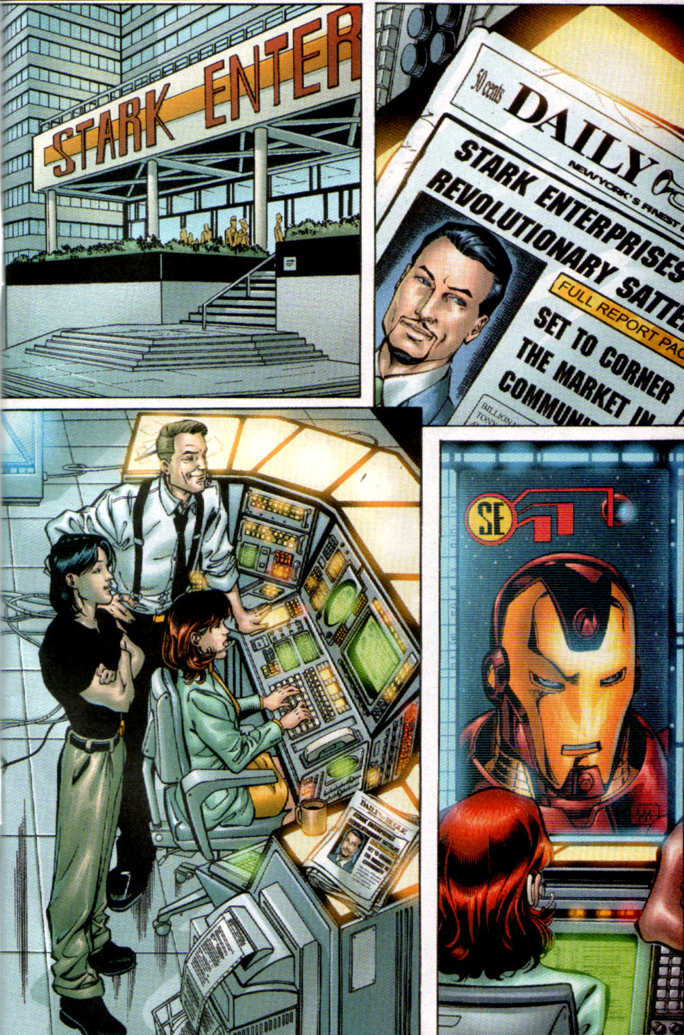 Read online Iron Man (1998) comic -  Issue #49 - 2