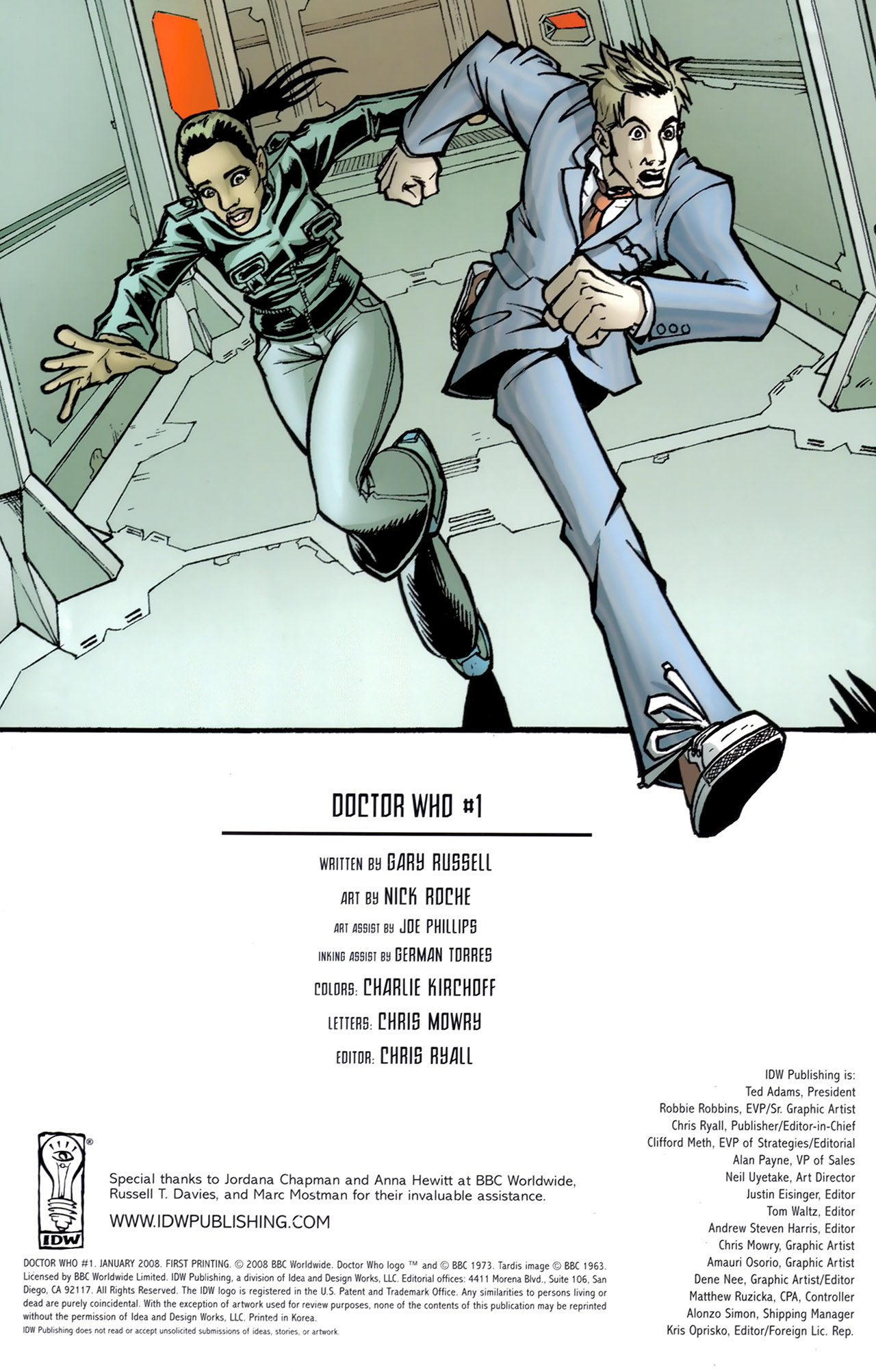Read online Doctor Who (2008) comic -  Issue #1 - 2