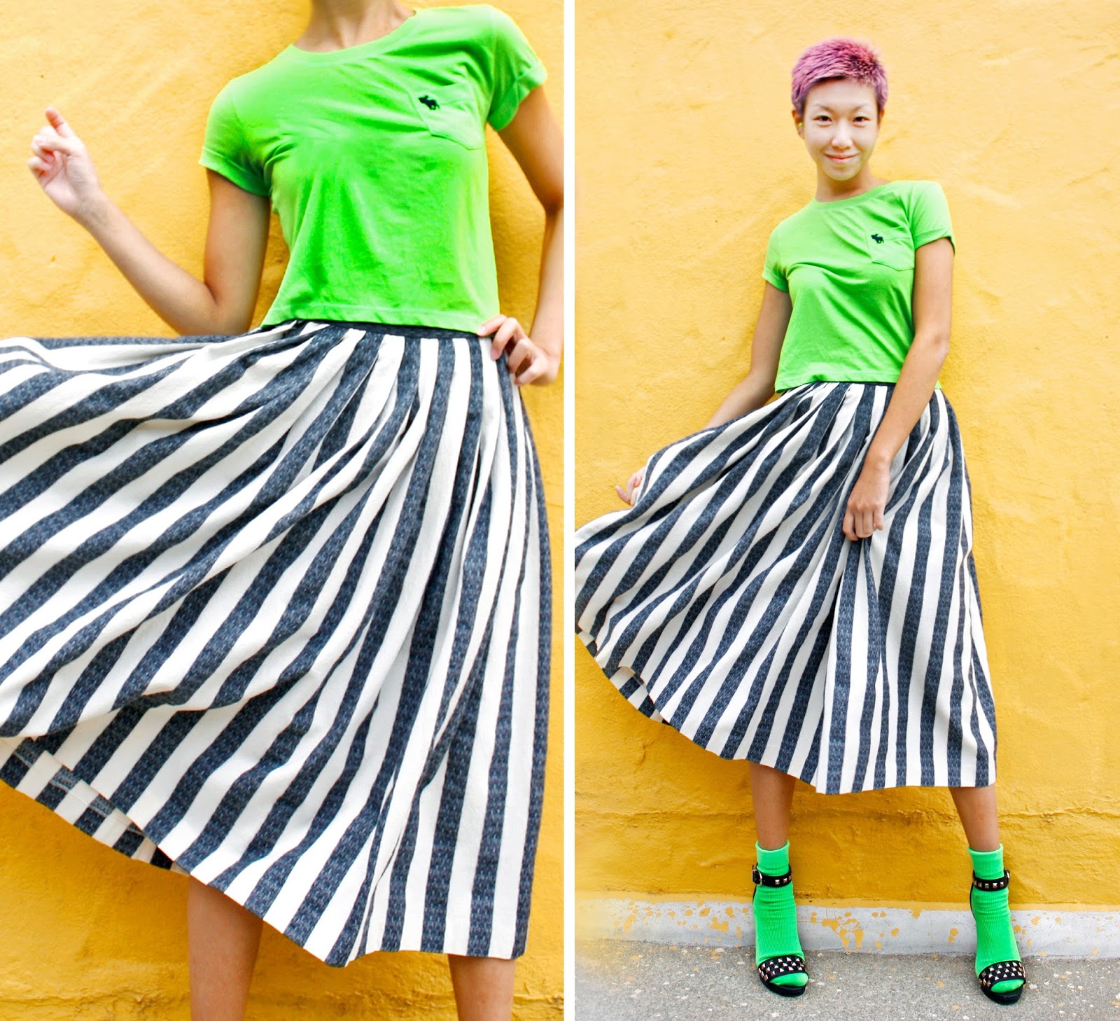 YAKI GETS IDEA: vintage skirts