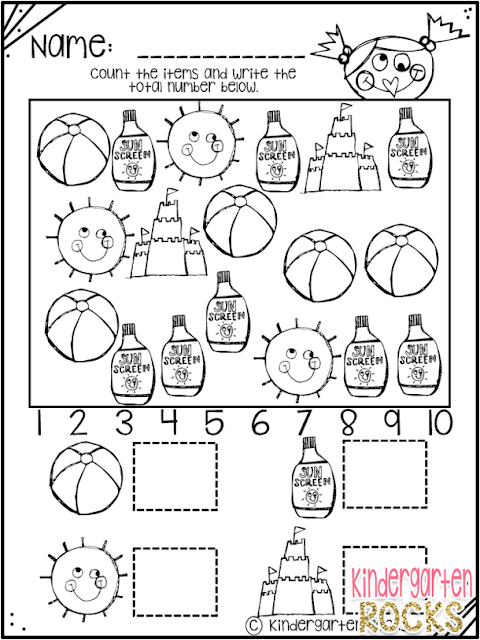 Summer Printables will help you child or students work on the skills and concepts desired at the beginning of kindergarten. Students will love the fun summer ELA and Math activities. This unit is perfect for summer school and summer themes in your kindergarten classroom.Enjoy this freebie! https://www.teacherspayteachers.com/Product/Summer-Printables-Getting-Ready-for-Kindergarten-Freebie-2546265.