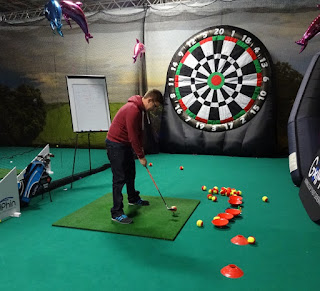 Golphin's Golf Darts at the American Golf Show in Manchester