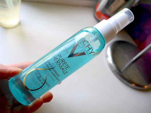 vichy purete thermale purifying cleansing micellar oil review