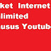 Paket Internet  XL Murah Unlimited Youtube kartu XL sepuasnya Bebas Nonton Youtube