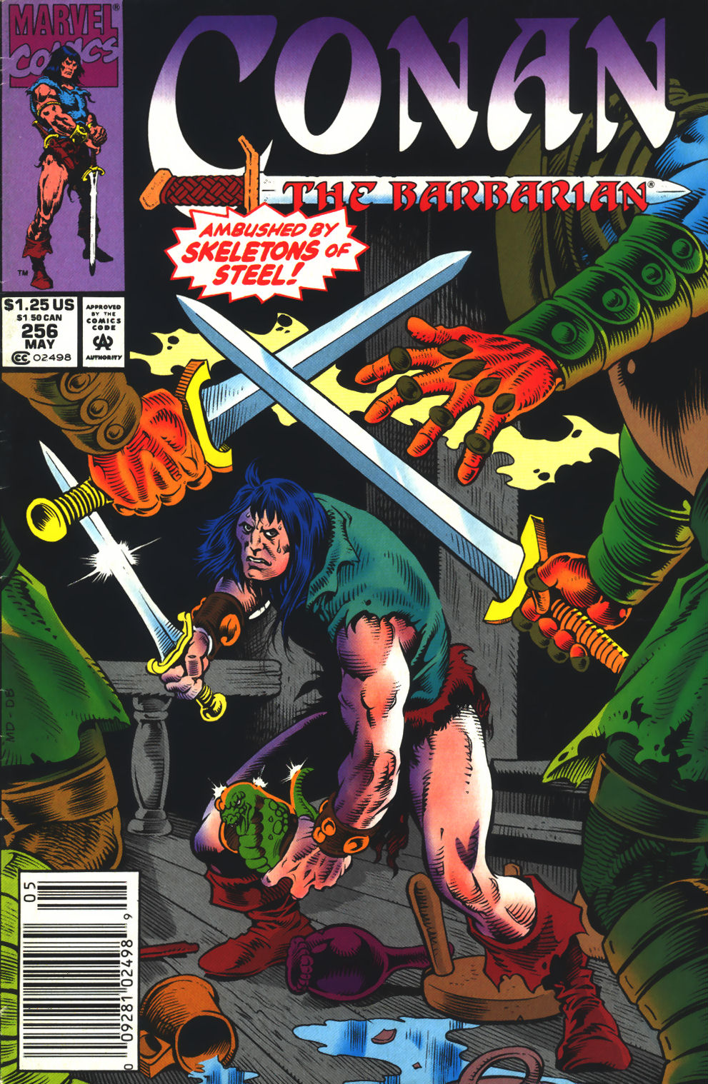 Read online Conan the Barbarian (1970) comic -  Issue #256 - 1