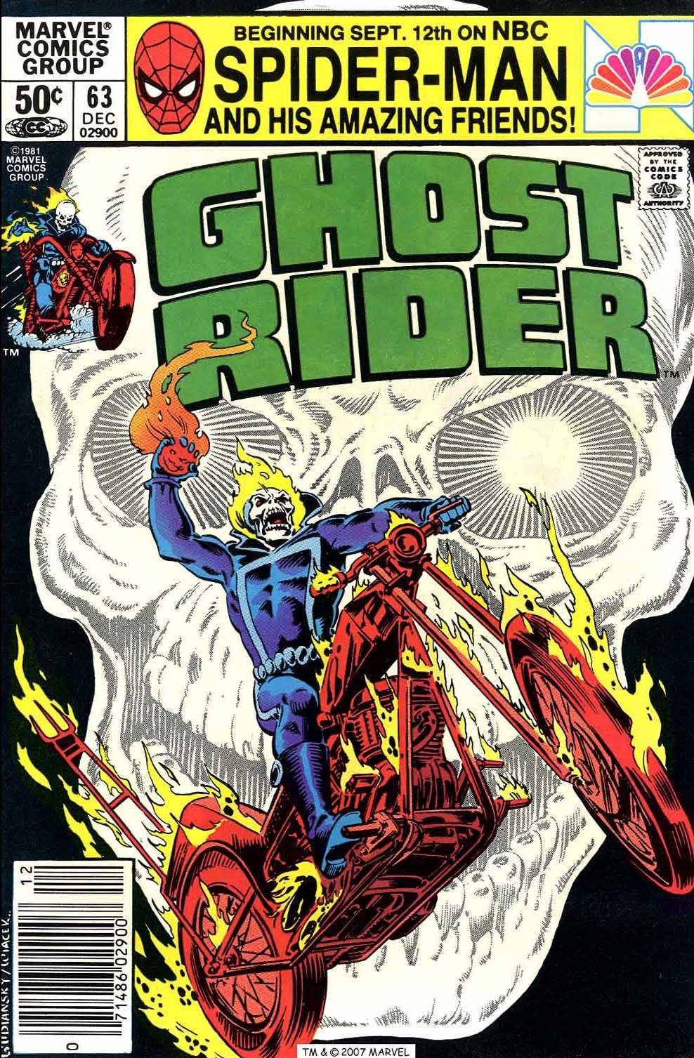 Read online Ghost Rider (1973) comic -  Issue #63 - 1