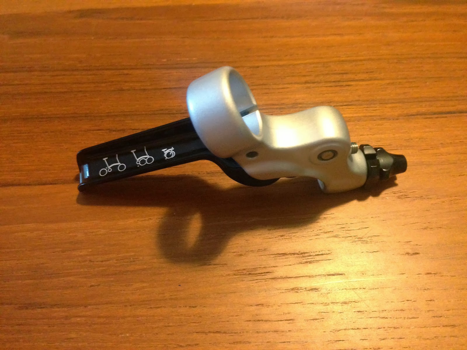 The Dirty Brompton Installation of 2013 Brompton brake levers
