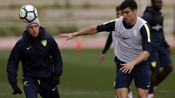 Málaga, el entrenamiento de hoy contó con la baja de En-Nesyri