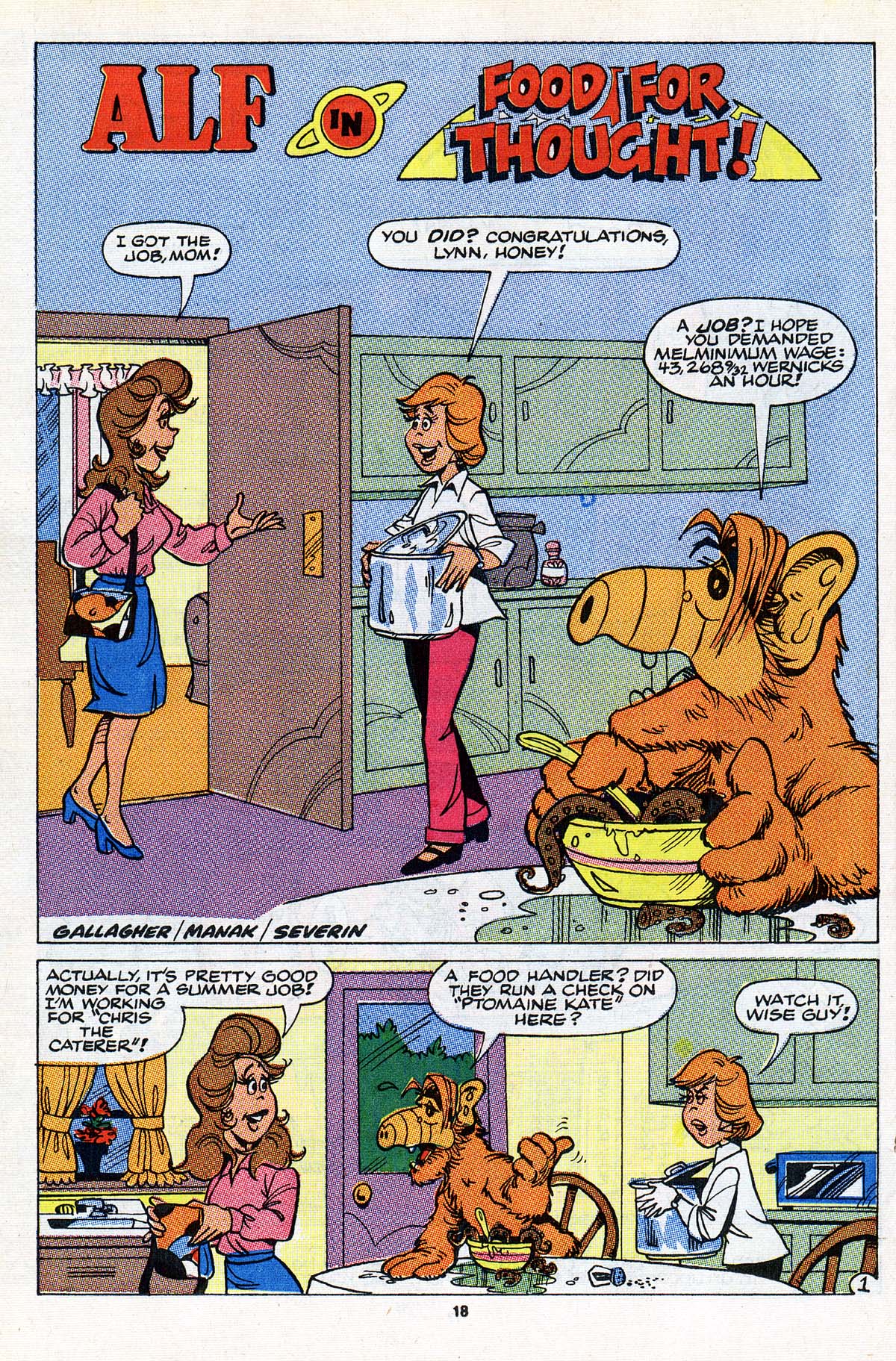 Read online ALF comic -  Issue #22 - 15