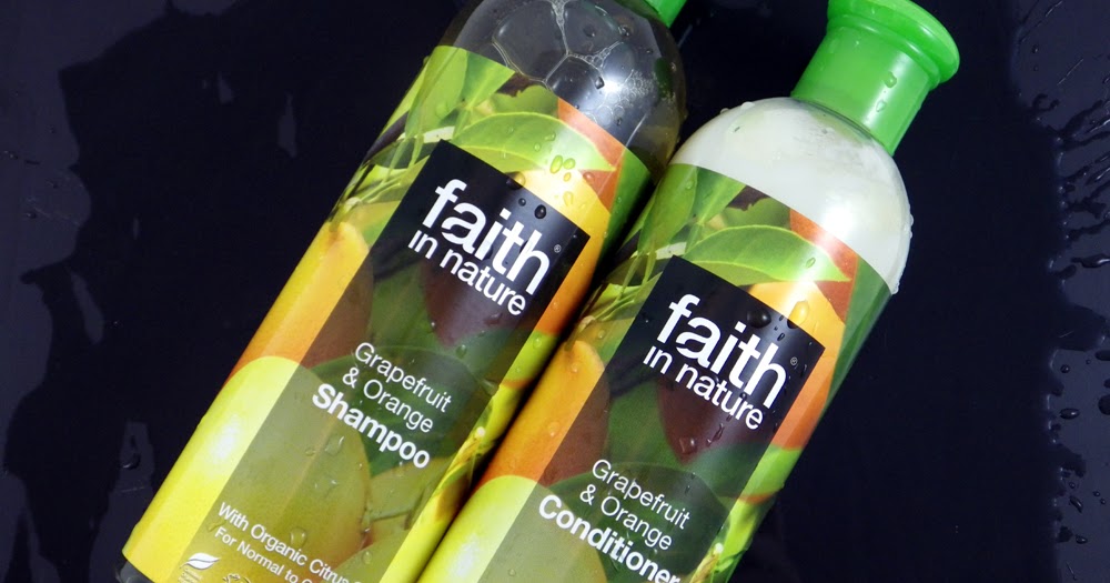 Review: Faith in Nature Grapefruit and Orange Shampoo and Conditioner for Normal to Oily Hair | of a Bird