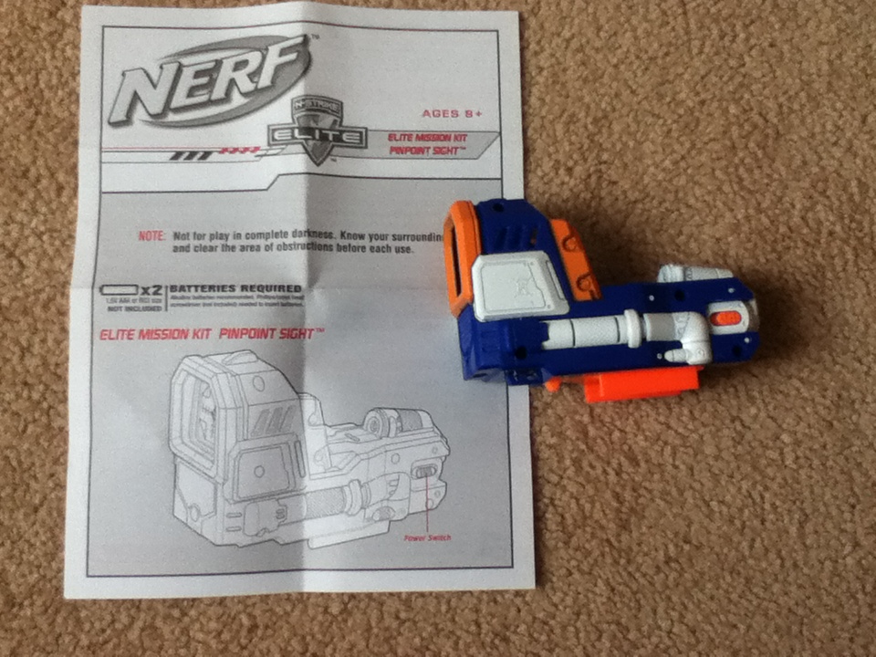 Outback Nerf: Nerf Sight Review Pic