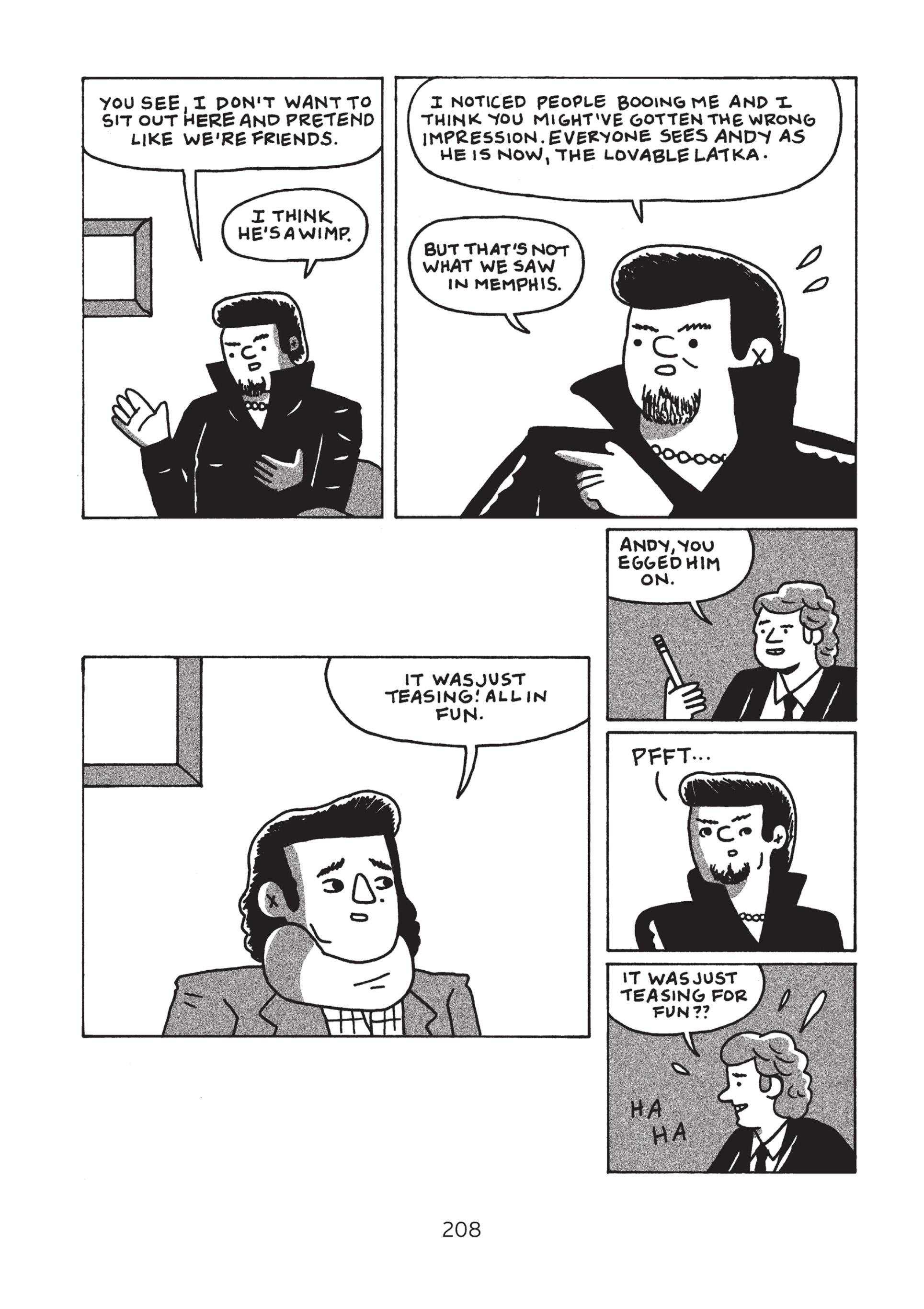 Read online Is This Guy For Real?: The Unbelievable Andy Kaufman comic -  Issue # TPB (Part 3) - 13
