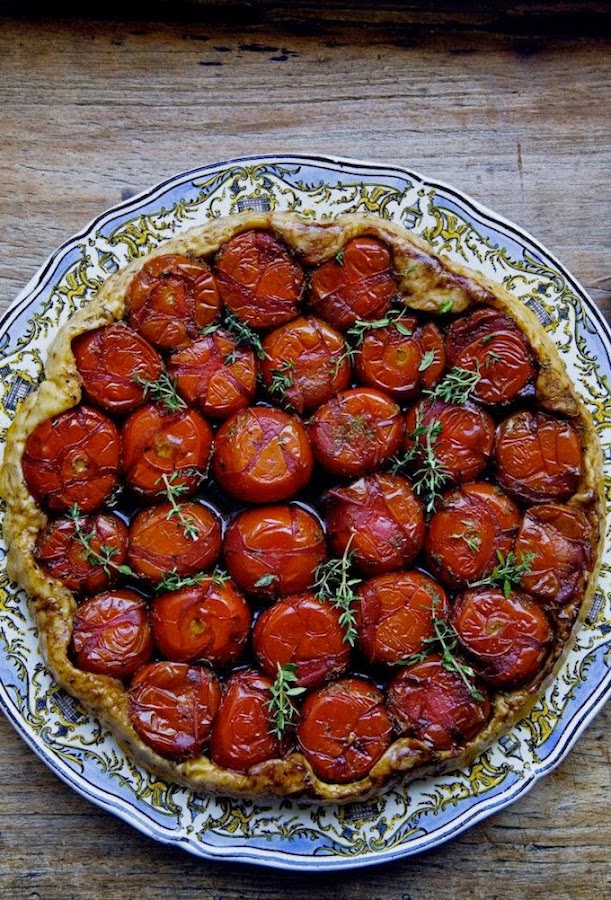 receta tarte tatin de tomates