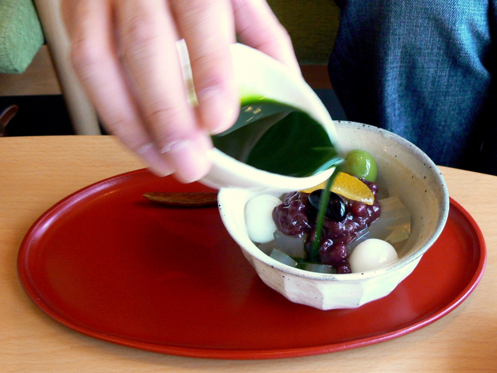 My Food Adventures MATCHA SYRUP DESSERT