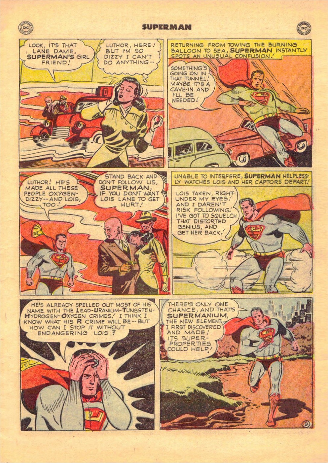 Read online Superman (1939) comic -  Issue #68 - 10