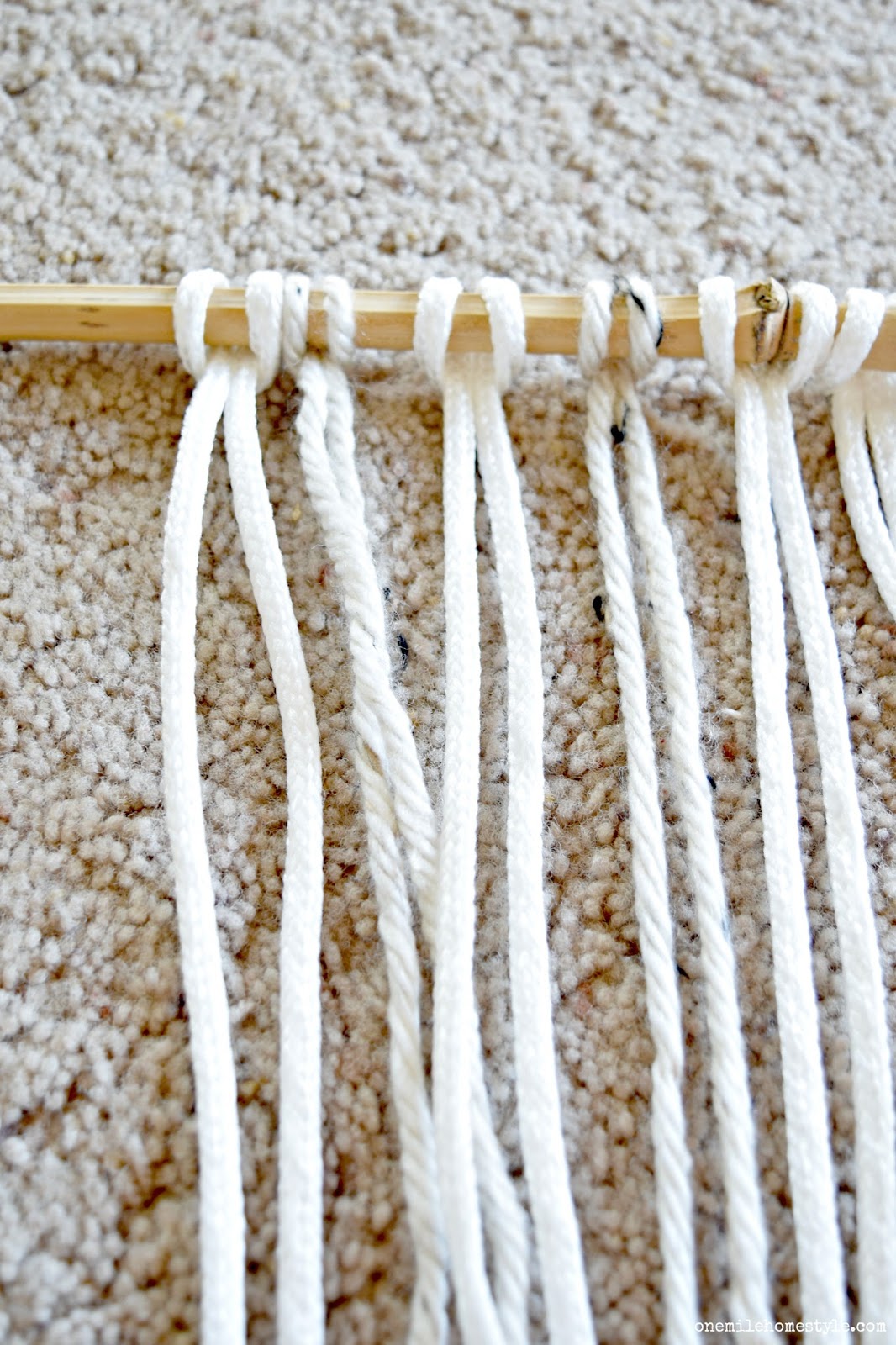 DIY Boho Wall Hanging