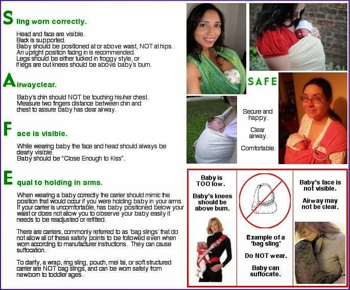 Selamatkah Baby Carrier Anda? Ketahui Ciriciri Carrier Yang Selamat