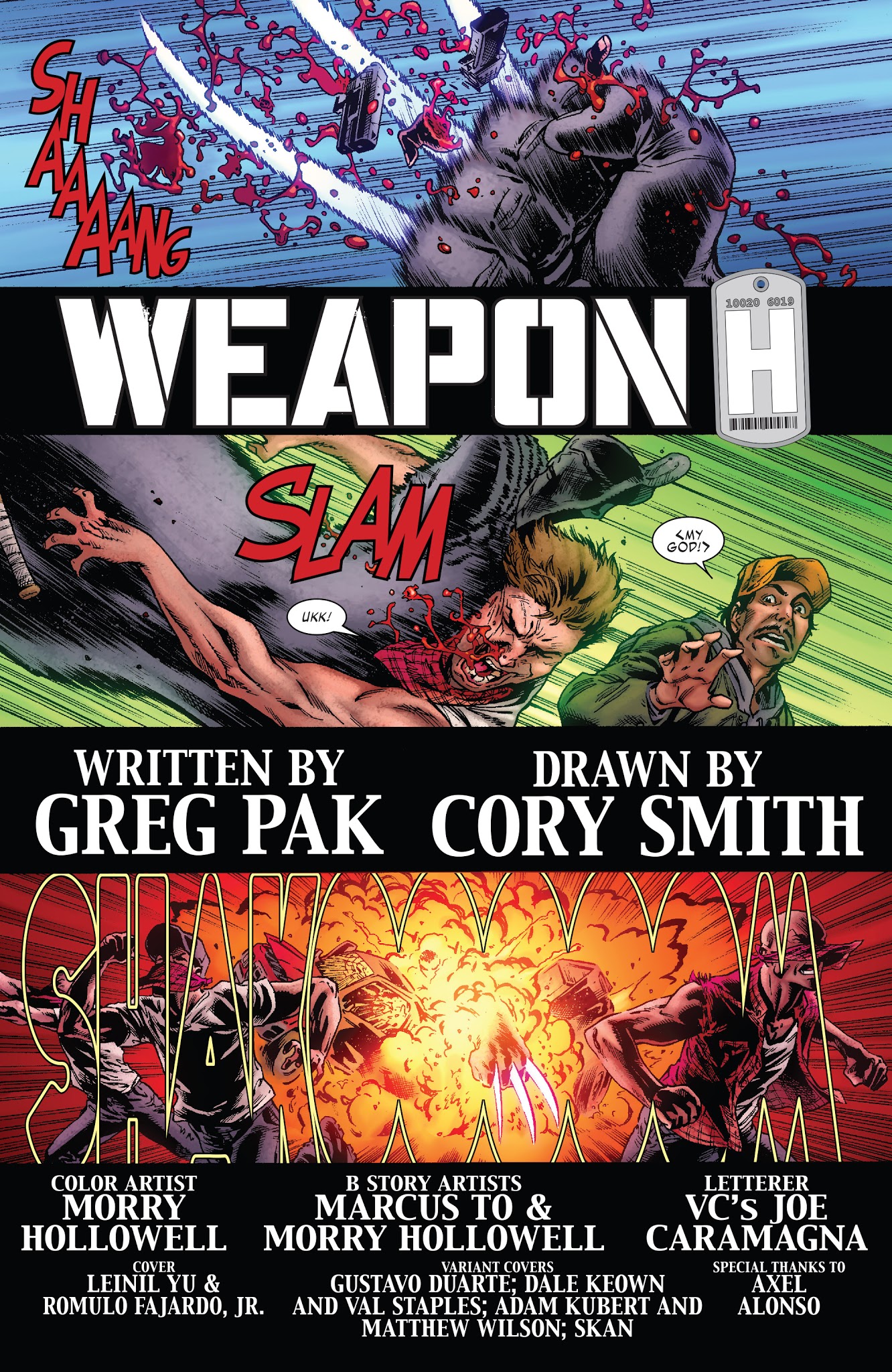 Read online Weapon H comic -  Issue #1 - 6