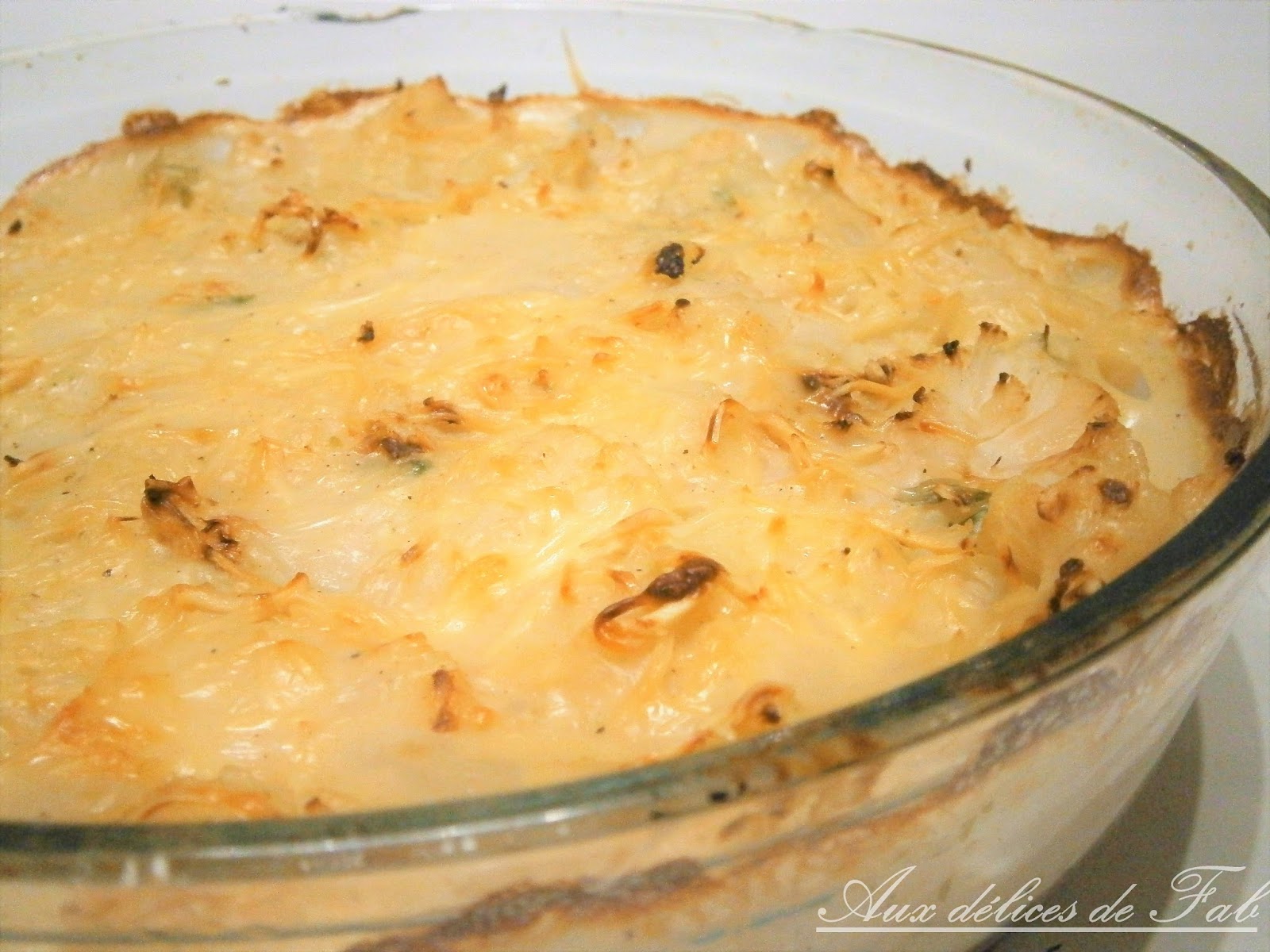 Gratin De Choux Fleur Leger