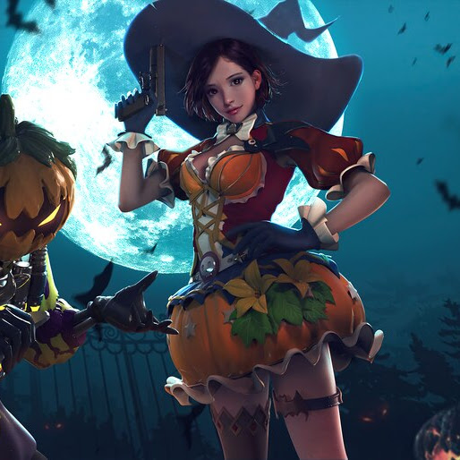 Free Fire Halloween Skins 4k Wallpaper 3 2380