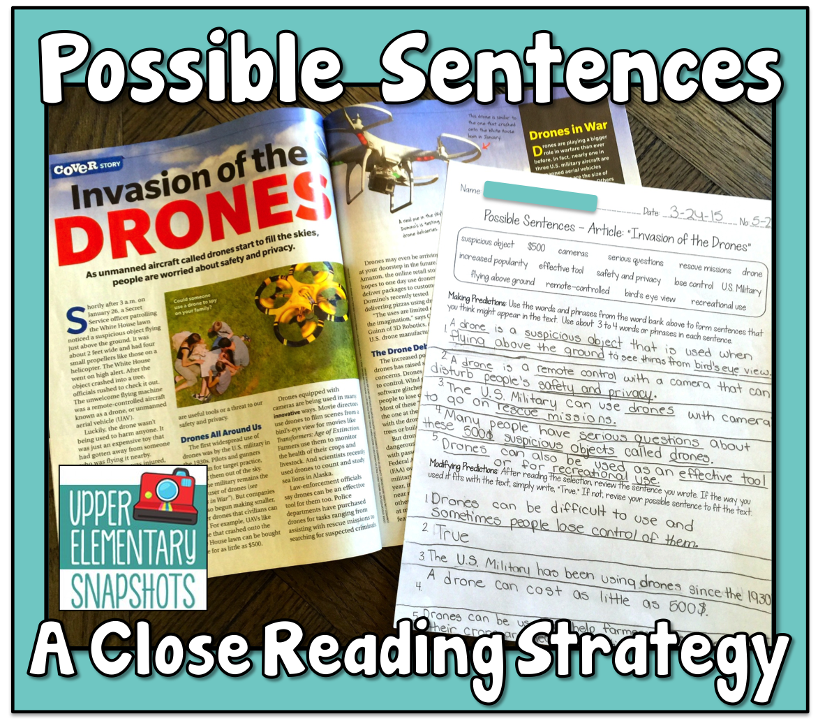 possible-sentences-a-close-reading-strategy-upper-elementary-snapshots