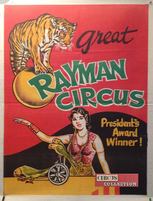 President award Winner, affiche de cirque indien