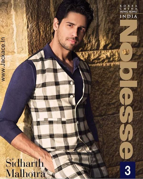 Dashing Siddharth Malhotra On The Cover Of Noblesse India