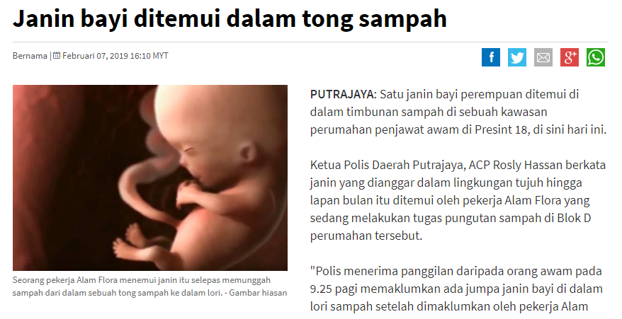 Gejala pembuangan bayi essay 06 picture