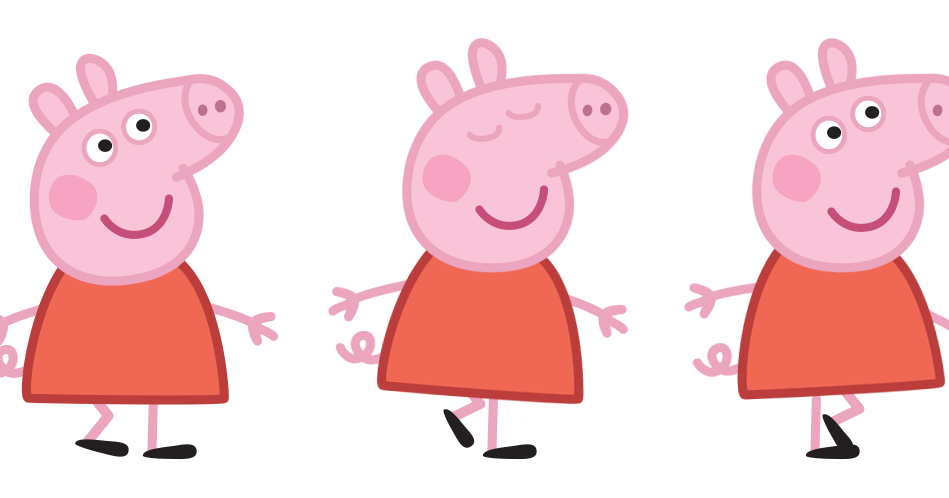 Desenho para colorir Peppa Pig : Rebecca e Richard Coelho 5