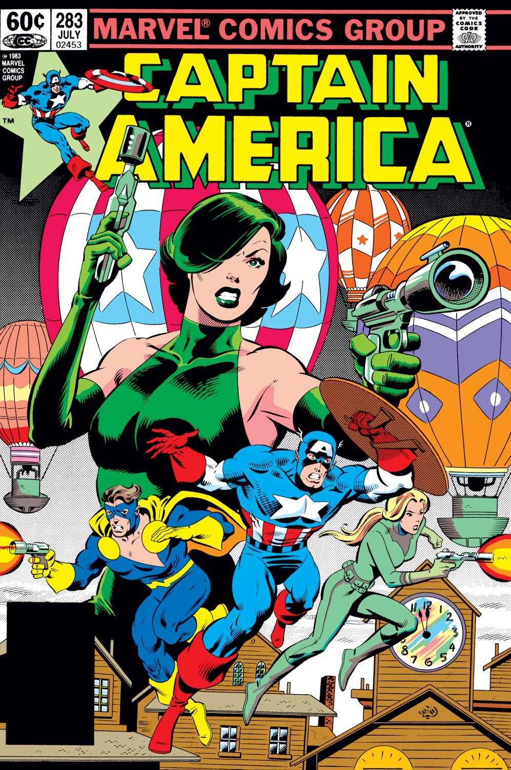 Read online Captain America (1968) comic -  Issue #283 - 1